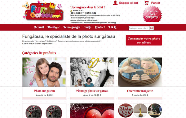 Aperçu Fungateau.com
